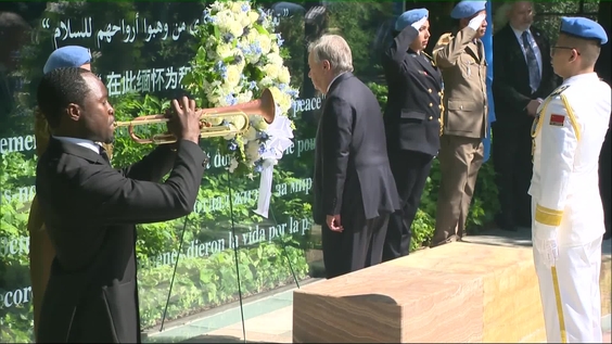Wreath-laying Ceremony on the occasion of the International Day of United Nations Peacekeepers 2026