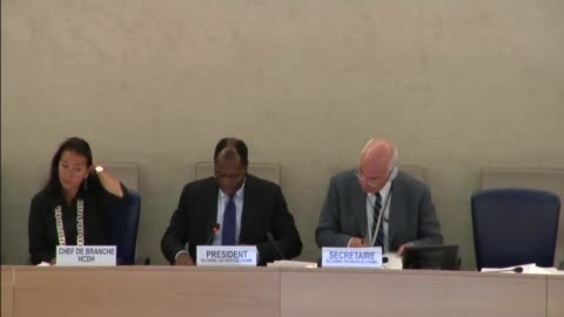 Ethiopia, UPR Report Consideration - 26th Meeting, 27th Regular Session Human Rights Council