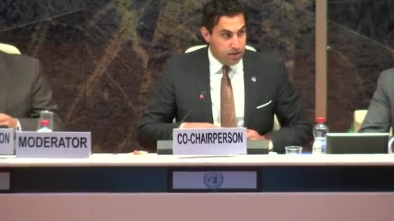 Moving the Global Youth Agenda Forward - 1st Session Forum on Human Rights, Democracy and Rule of Law