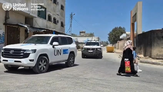 Convoy to North Gaza: How UNDSS Enables Safe Access