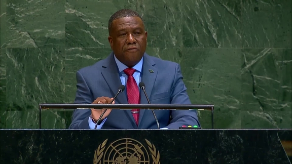 Saint Lucia - Minister for External Affairs, International Trade, Civil Aviation and Diaspora Affairs Addresses General Debate, 80th Session
