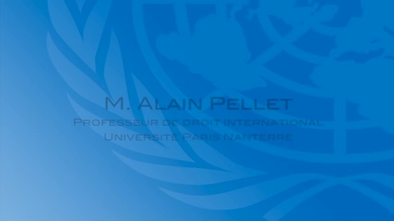 Alain Pellet - L'histoire du droit international et du rôle de la souveraineté