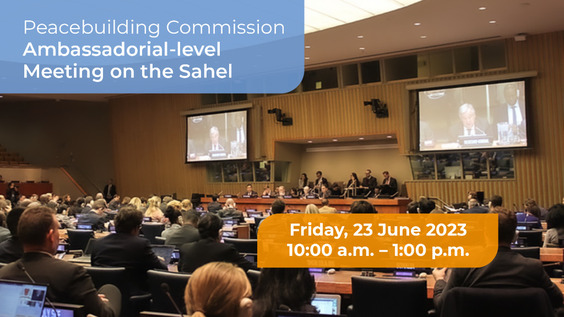 Peacebuilding Commission Ambassadorial-level meeting on the Sahel