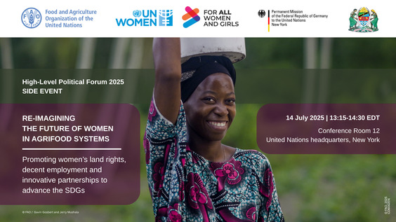 Re-imagining the Future of Women in Agrifood Systems (HLPF 2025 Side Event)