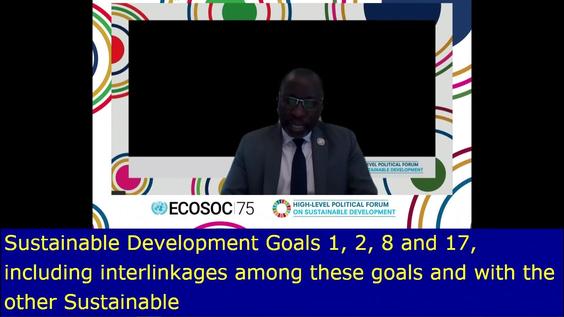 (with CART) 2021 High-level Political Forum on Sustainable Development (HLPF 2021), 3rd meeting