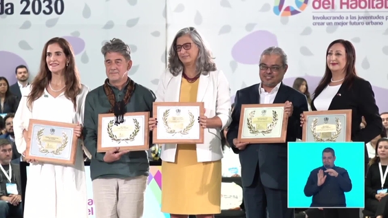 Scroll of Honour Award Ceremony - World Habitat Day 2024 (Querétaro, Mexico)
