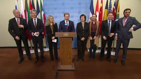 EU Delegates Brief Press