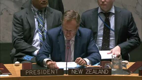 7493th Security Council Meeting on the the situation in the Middle East  