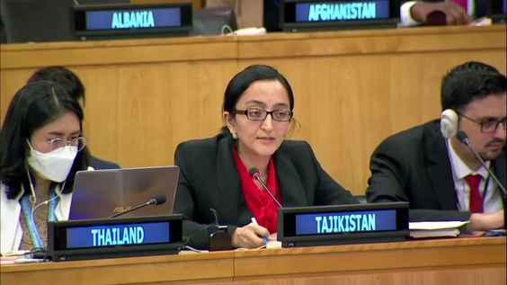 Second Committee, 10th plenary meeting - General Assembly, 77th session