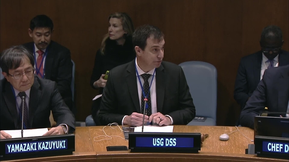 Recognizing 20 Years of Enabling UN Operations to Serve People in Need: The Leadership Role of UNDSS in the UN Security Management System