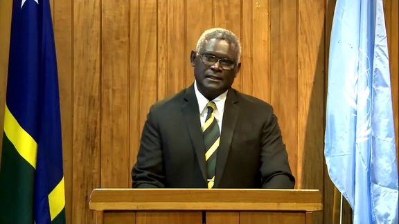 Solomon Islands - Prime Minister Addresses General Debate, 76th Session