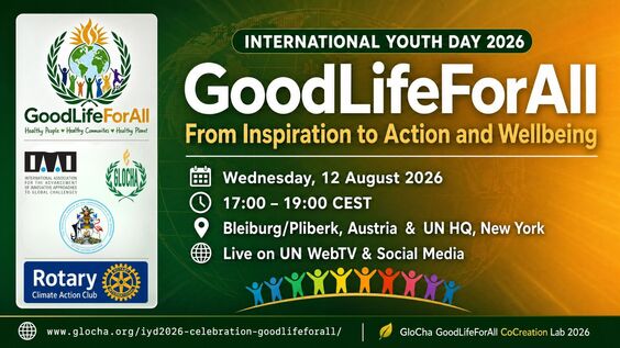 IYD2026 Celebration - GoodLifeForAll – From Inspiration to Action and Wellbeing