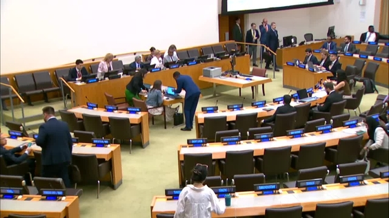 Fifth Committee, 1st plenary meeting - General Assembly, 80th session