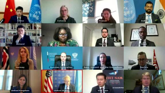 Adoption of Presidential Statement on Libya - Security Council VTC