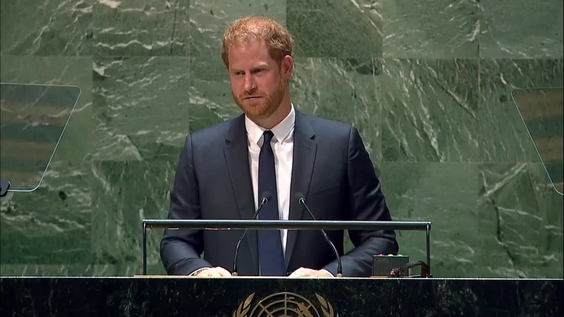 Prince Harry, The Duke of Sussex, on Nelson Mandela International Day 2022