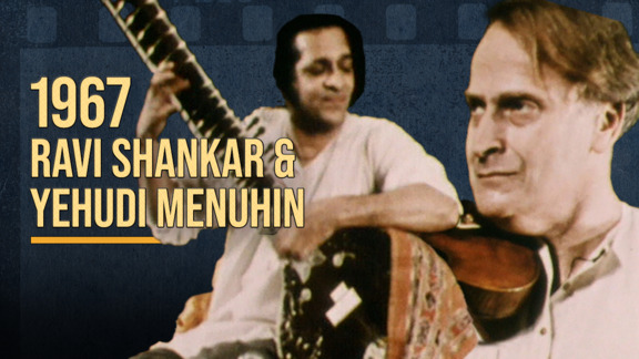 When East Meets West: Ravi Shankar and Yehudi Menuhin at the UN