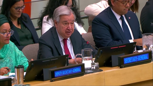 Ant&oacute;nio Guterres (UN Secretary-General) on the Economic and Social Council: 17th plenary meeting - 2026 Operational Activities for Development Segment