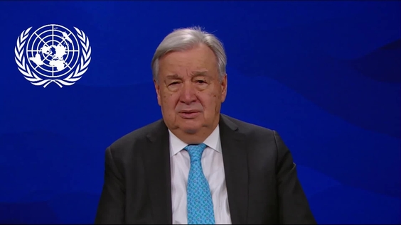 António Guterres (Secrétaire général) à l'occasion de la Journée internationale de commémoration des victimes de l'esclavage et de la traite transatlantique des esclaves