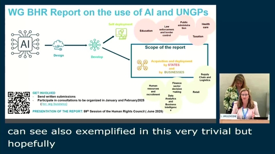 5th Meeting, (Room XX) Forum on Business and Human Rights 2024