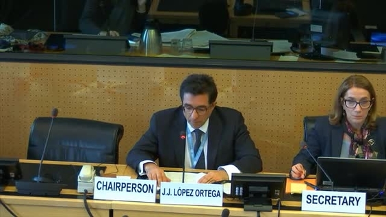 Consideration of Ecuador - 203rd Meeting 12th Session of Committee on Enforced Disappearances