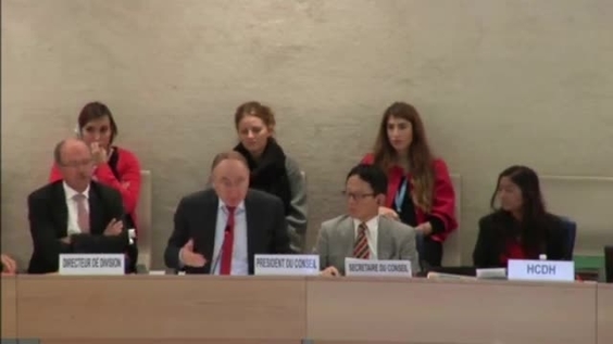 Item:10 Explanation of Votes - 42nd Meeting, 30th Regular Session Human Rights Council
