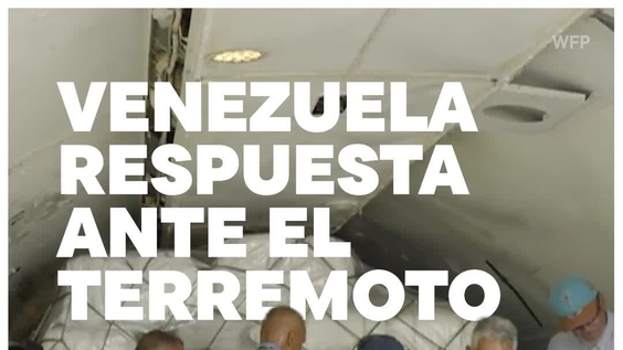 Un mes después del terremoto en Venezuela, UNFPA pide reforzar la ayuda a las mujeres y niñas