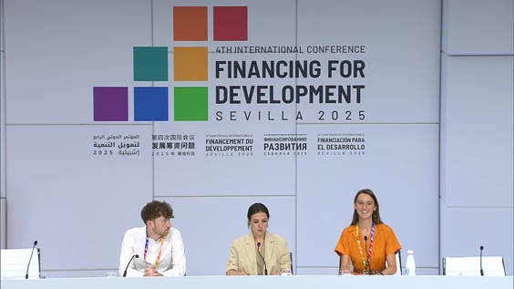 Youth Moving Beyond GDP Initiative, Press Conference