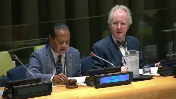 Debate titulado "Sembrando las Semillas para una Cultura de Paz" durante la Reunión de Alto Nivel Sobre la Cultura de Paz - Asamblea General, 71° Periodo de Sesiones