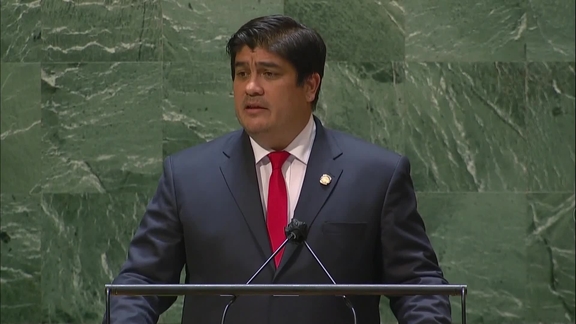 Costa Rica- President Addresses General Debate, 76th Session