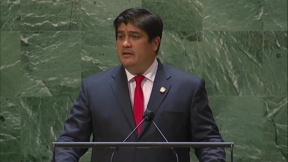Costa Rica - President Addresses General Debate, 76th Session