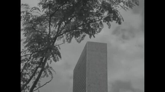 Presentation of Cherry Trees to UN