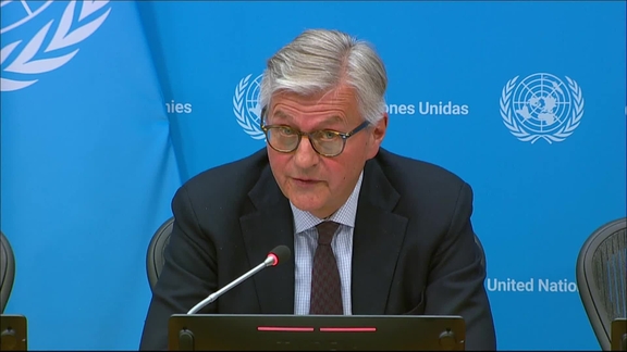 Jean-Pierre Lacroix (DPO) on Lebanon - Press Conference