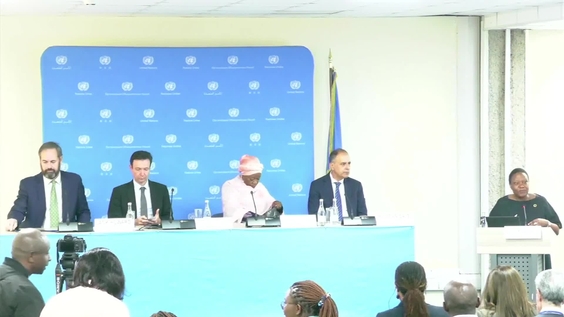Press Briefing and Guided Tour of the United Nations Office at Nairobi (UNON)