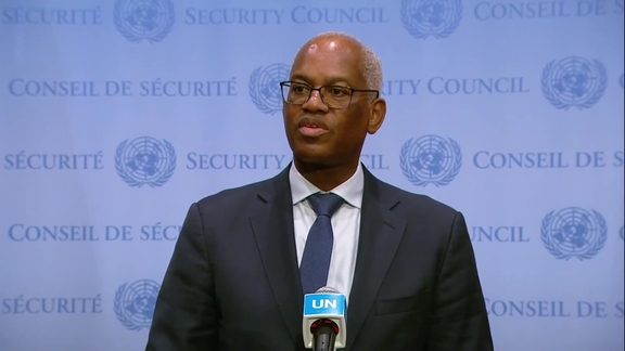 El-Ghassim Wane (Special Representative of the Secretary-General for Mali) on situation in Mali - Security Council Media Stakeout