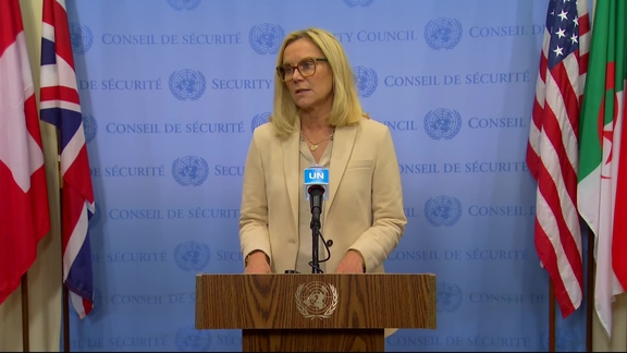 Sigrid Kaag (Senior Humanitarian and Reconstruction Coordinator for Gaza) on Gaza - Security Council Media Stakeout