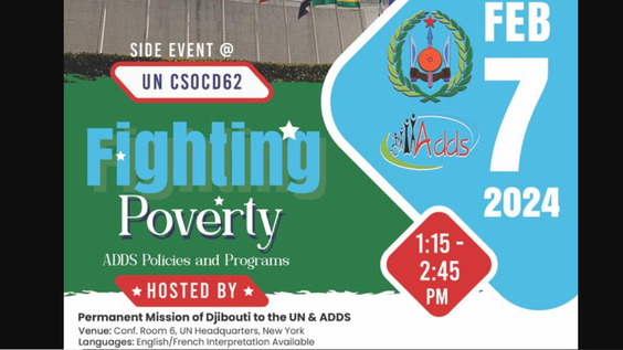 Fighting Poverty: The ADDS policies and programs (CSocD62 Side Event)