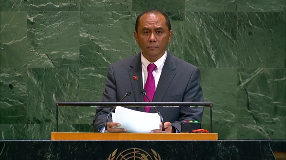 Timor-Leste - Permanent Representative to the United Nations Addresses General Debate, 80th Session