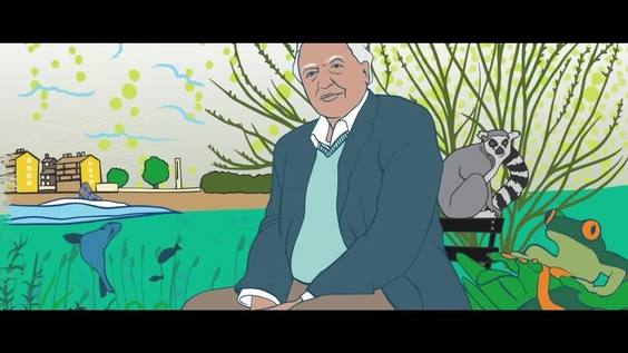 David Attenborough, Campeones de la Tierra, Trayectoria de vida - UNEP