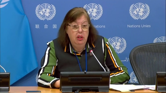 Press Conference: Virginia Gamba, Special Representative of the Secretary-General for Children and Armed Conflict, on the Annual Report of the Secretary-General on Children and Armed Conflict