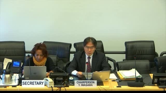 Progress report of Special Rapporteur (Cont'd) - 3434th Meeting 121st Session of Human Rights Committee