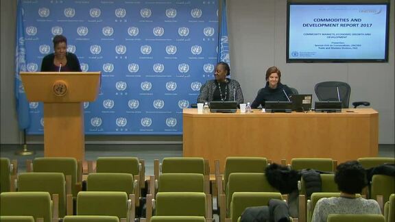Press Briefing by UNCTAD on Commodities and Development Report 2017