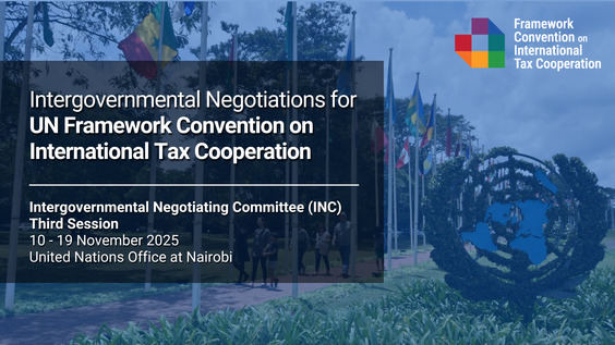 Third Session of the Intergovernmental Negotiating Committee on the United Nations Framework Convention on International Tax Cooperation