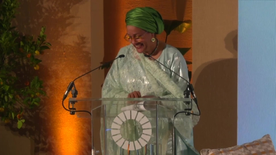 Amina J. Mohammed (Deputy Secretary-General) at SDG Lounge - We The Women: Film Screening