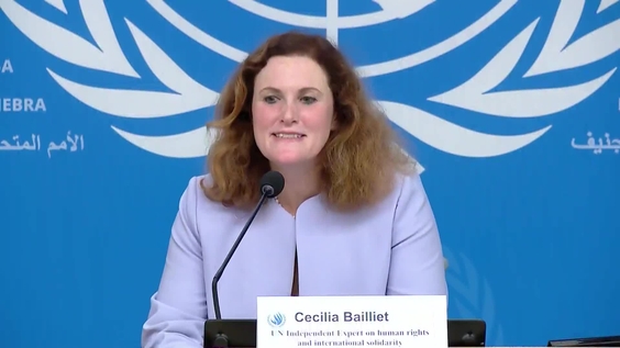 OHCHR/Special Procedures - Press conference: UN Independent Expert on human rights and international solidarity
