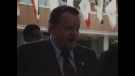Namibia SRSG Arrives at Kennedy Airport 