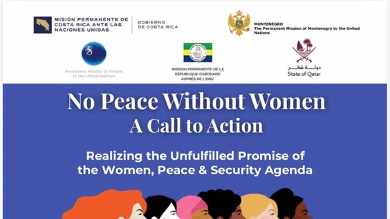 No peace without women: Realizing the Unfulfilled Promise of the Women, Peace and Security Agenda (CSW70 Side Event)