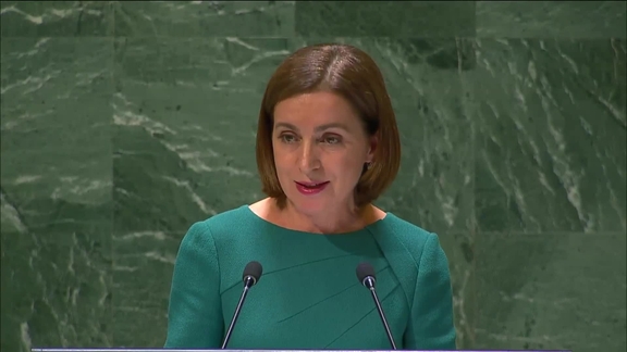 Moldova - President Addresses General Debate, 78th Session