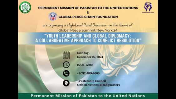 High Level Panel Discussion-Global Peace Chain Foundation