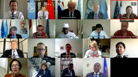 UN Integrated Office in Haiti (BINUH) - Security Council Open VTC