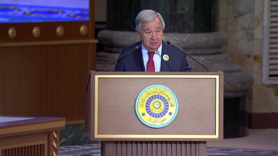 António Guterres (Secretary-General)  at  34th League of Arab States Summit